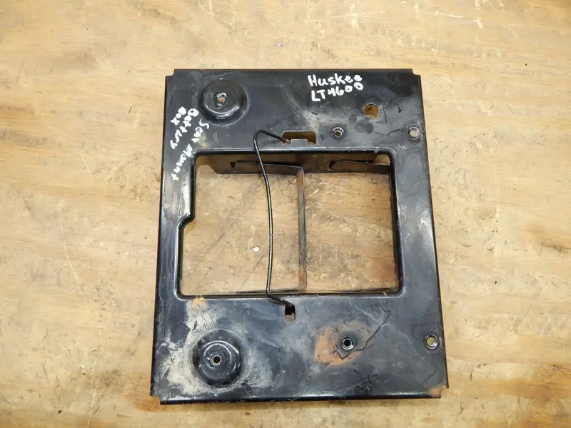Huskee Lt4600 Battery And Seat Mount Bracket – Used Oem 1