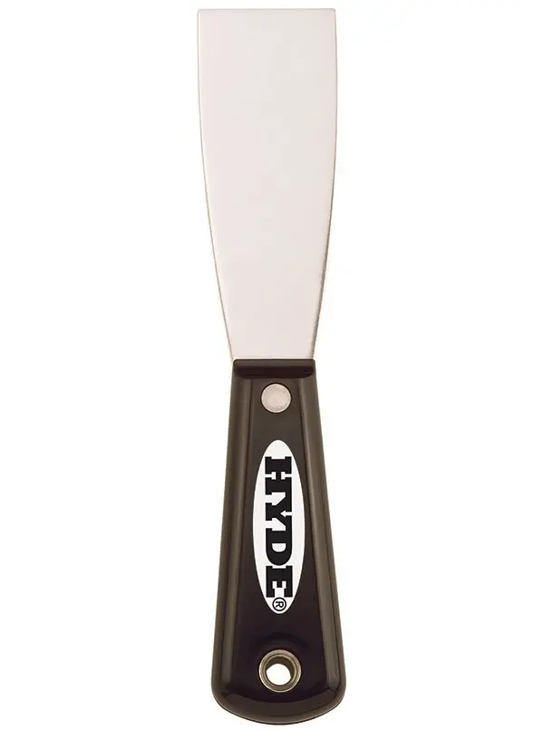 Hyde Tools 01040 1-1/2" Flexible Stainless Steel Putty Knife 1