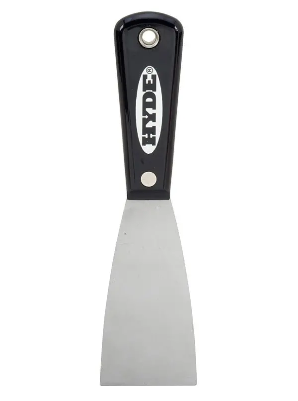 Hyde Tools 02250 Flexible Stainless Steel Trowel – 2-Inch Putty Knife Hybrid 1