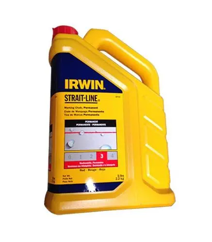 Irwin Strait-Line Permanent Red Marking Chalk – 5 Lb 1