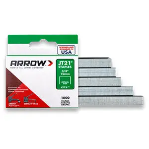 Joest Jt-21 Staples – 3/8-Inch Crown, 5,000-Count Case (5 Boxes × 1,000) 1