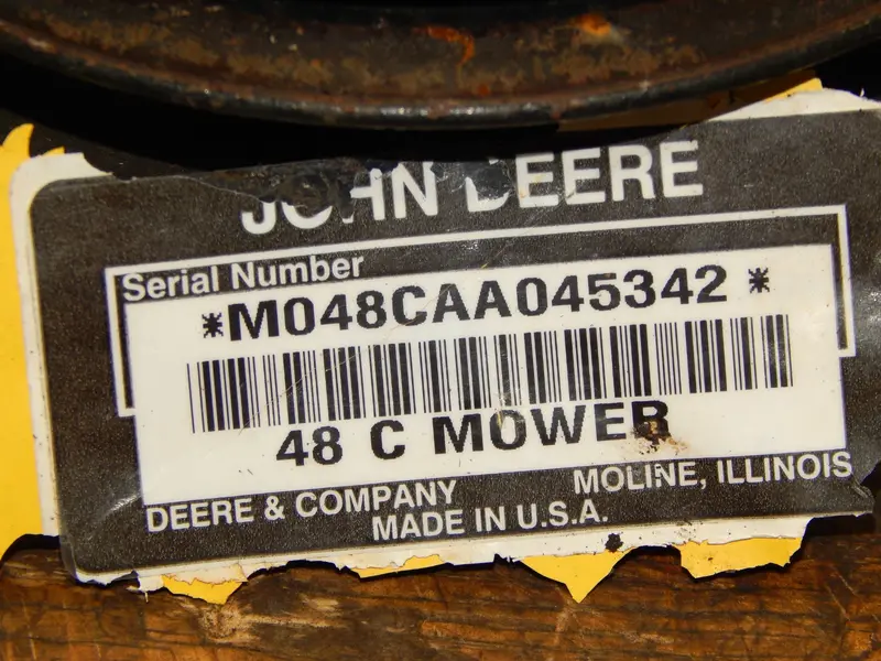 John Deere 48C Mower Pulley Assembly – Dual-Stack Design 1