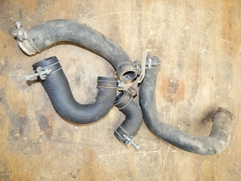 John Deere 670 Tractor Engine Coolant Hose Set (4-Piece Lot) 1