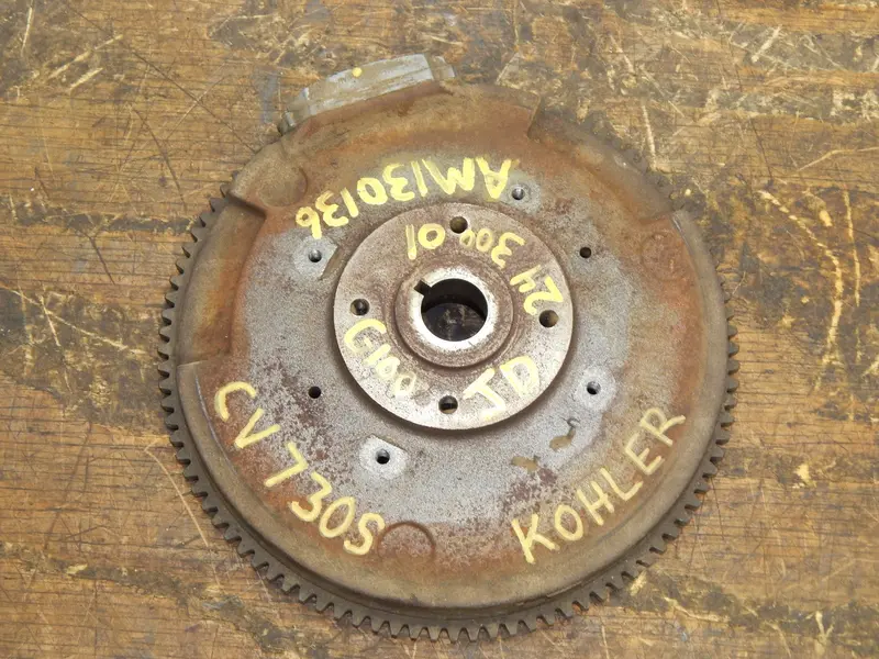 John Deere Flywheel For F620, F680, G100, G110, L130, M653 – Compatible With Kohler Cv730S (Am130136) 1