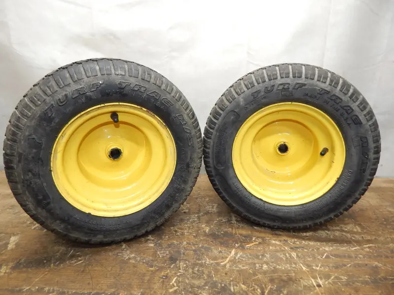 John Deere Gx Series Rear Wheels & Tires – 16X6.5-8 (Pair), Compatible With Gx70/Gx75/Gx85/Gx95 (Am105936) 1