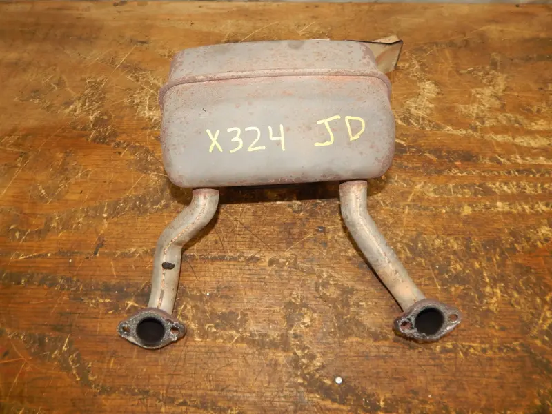 John Deere X324 Muffler Replacement (Am138381) 1