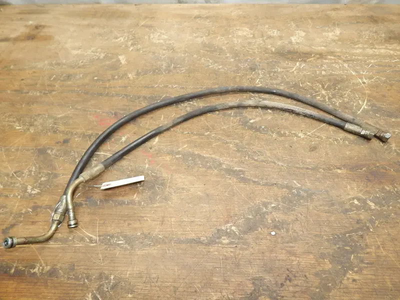 John Deere X475 & X485 Hydraulic Power Steering Lines – Pair (Am128931 / Am128932) 1