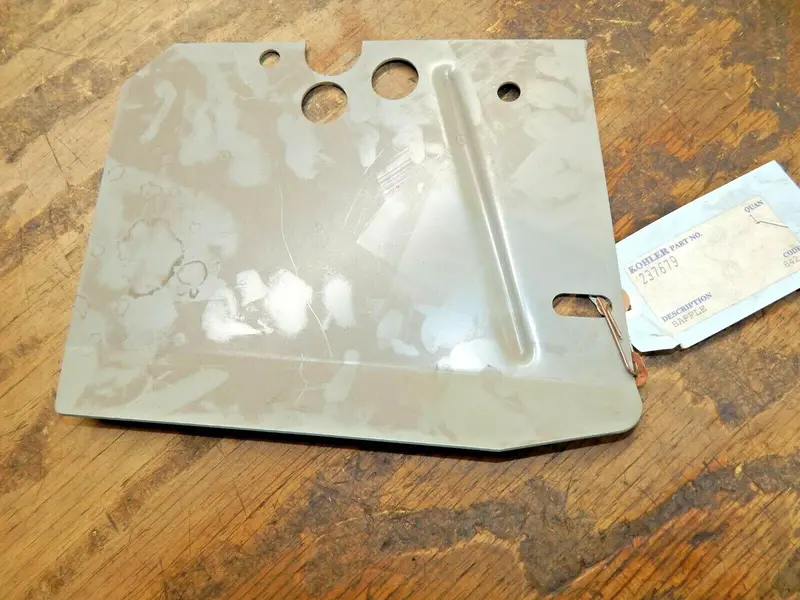 Kohler Baffle Plate – Model #237679-S For Small Engines 1