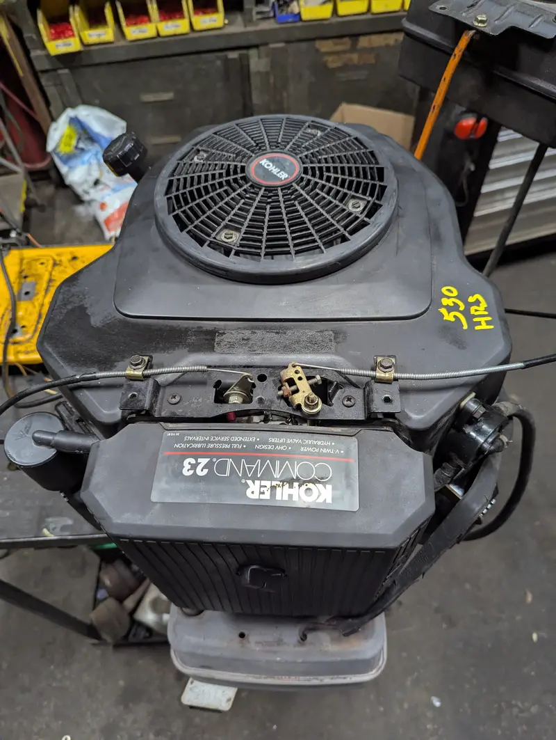 Kohler Command Cv23S 23 Hp Vertical Shaft Engine – 1" X 3" Mount, 530 Operational Hours 1