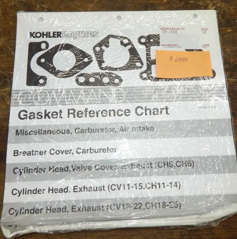 Kohler Command Tp-2460 Gasket Set – 10-Unit Bulk Pack 1