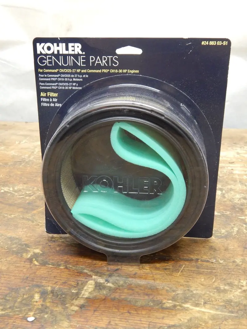 Kohler Genuine Air Filter For Small Engines – Model 24 883 03-S1 1