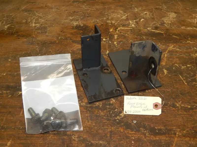Kubota Zd21 Front Engine Mount Kit With Hardware – Includes K3111-22120 1