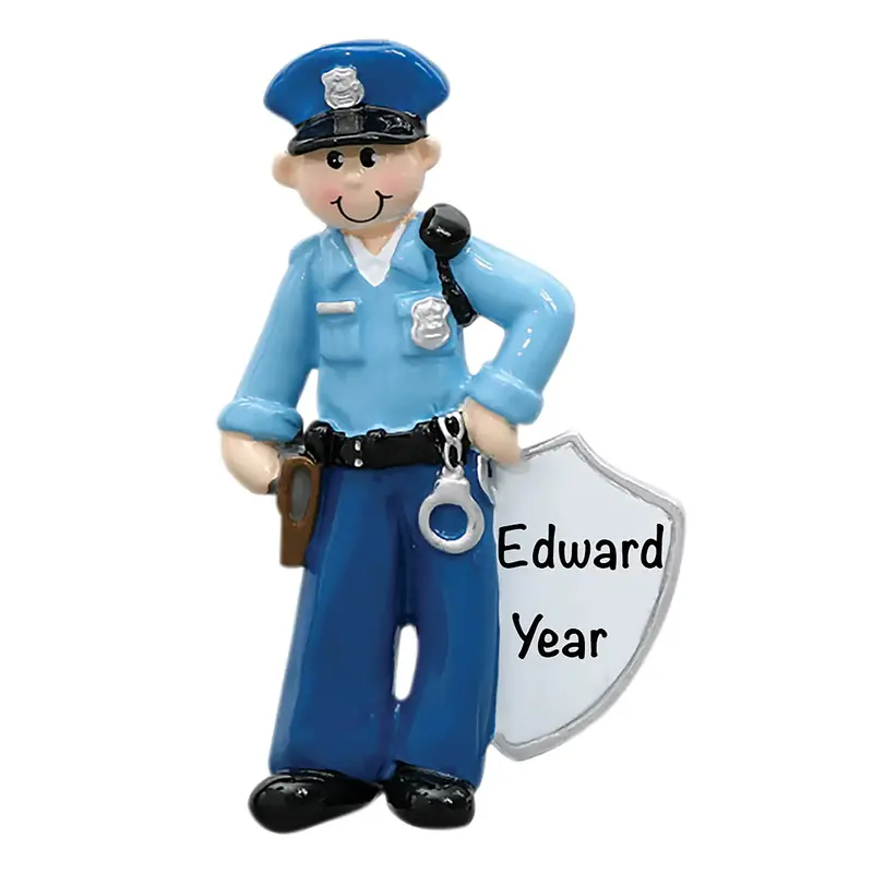 Law Enforcement Officer Personalized Ornament 1