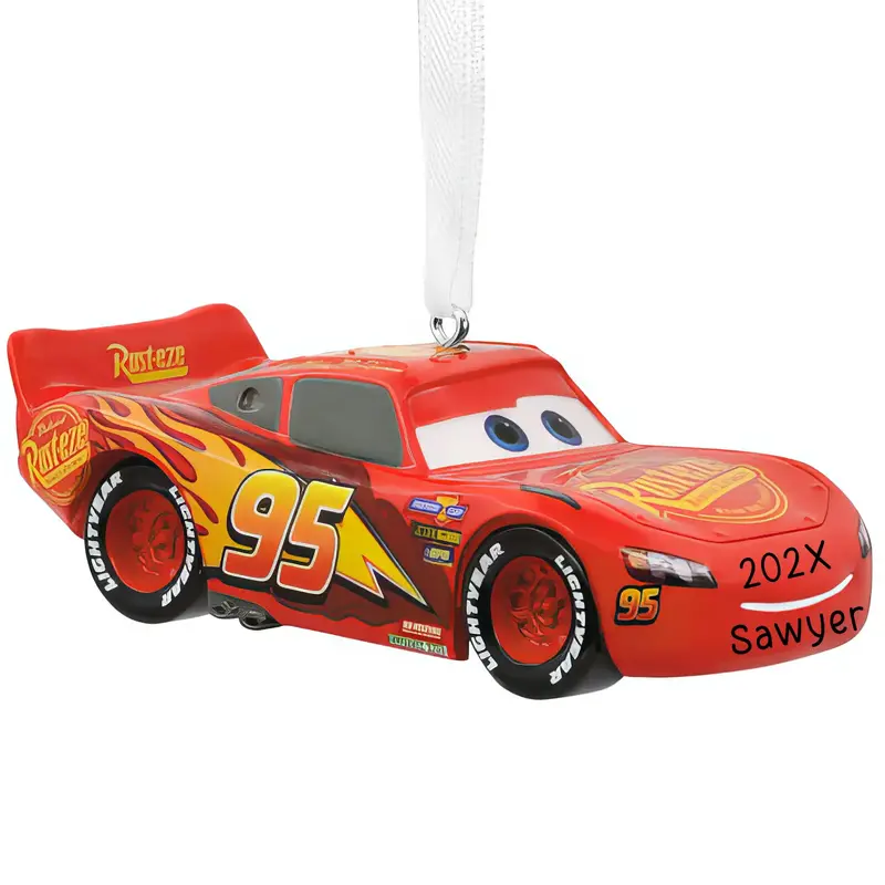Lightning Mcqueen Racing Ornament For Car Enthusiasts 1