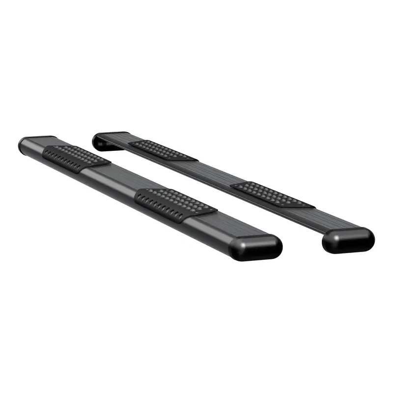 Luverne O-Mega Ii 6×88 Black Aluminum Wheel-To-Wheel Running Boards For Silverado & Sierra Hd Trucks 1