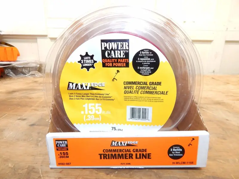 Maxi-Edge .155" Round Trimmer Line – 75-Foot Roll (Pack Of 2) – Brand New 1