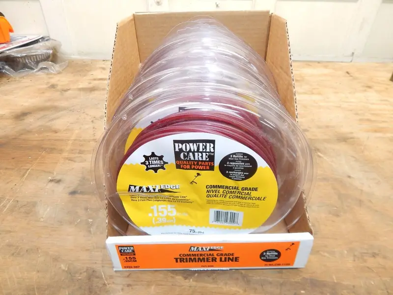 Maxi-Edge .155" Round Trimmer Line – 75-Foot Roll (Pack Of 6) – Factory Sealed 1