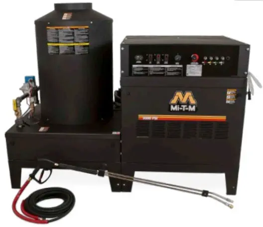 Mi-T-M Heg High-Volume Hot Water Pressure Washer – 9.9 Gpm @ 2000 Psi (Model Heg-2010-1E9G) 1