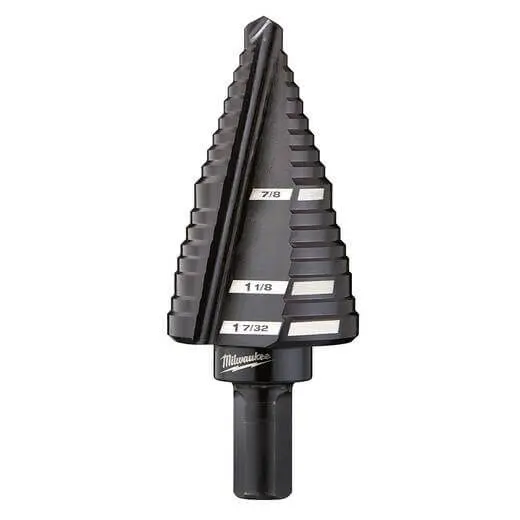 Milwaukee #11 Step Drill Bit – 7/8" To 1-7/32" 1