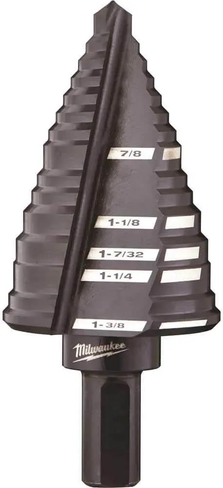 Milwaukee #12 Step Drill Bit – 7/8" To 1-3/8" 1