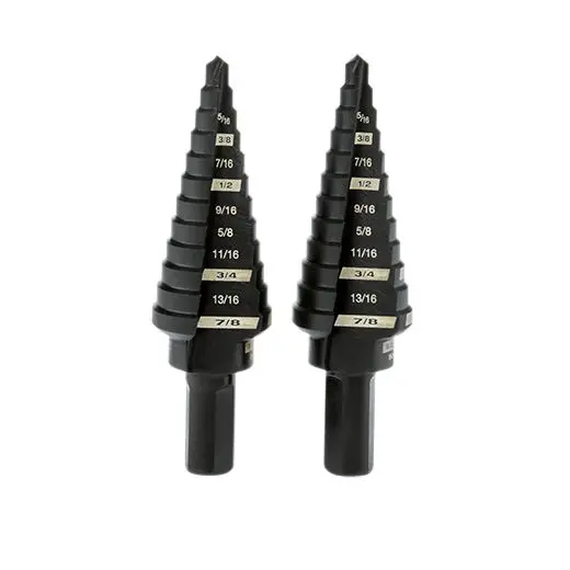 Milwaukee #4 Step Drill Bit Set – 3/16" To 7/8", 2-Piece 1