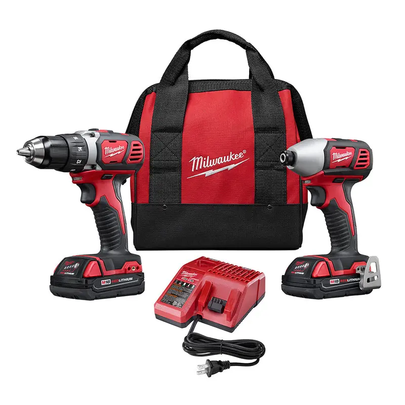 Milwaukee M18 Cordless 2-Tool Combo Kit 1