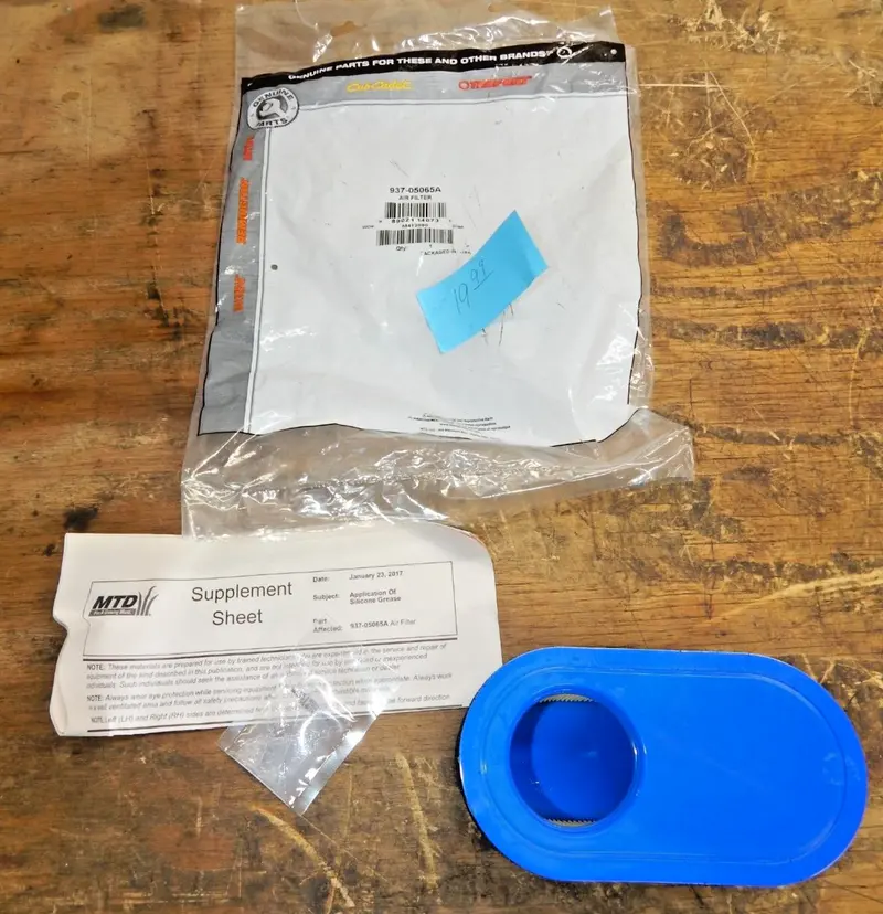 Mtd Original Air Filter For Lawn Equipment – Part #937-05065A 1