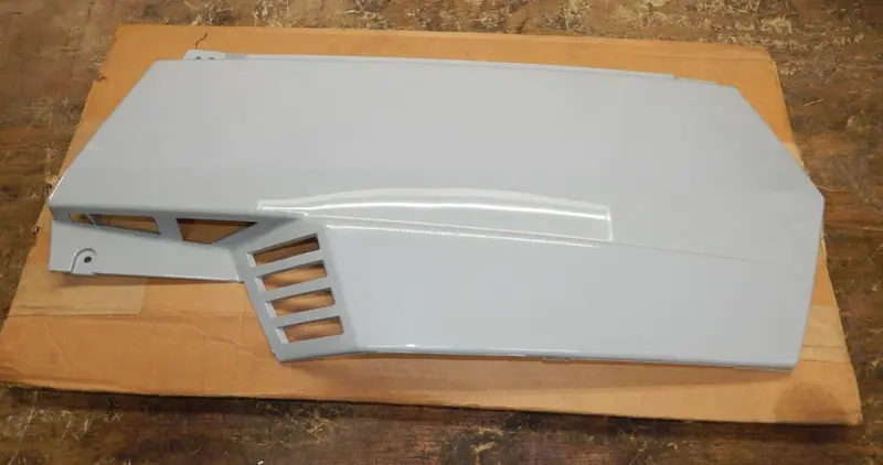 Mtd Riding Mower Right-Side Gray Side Panel (Part #731-0941) 1