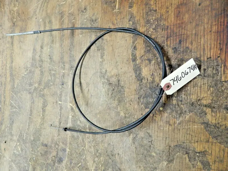 Mtd Throttle Control Cable – Genuine Replacement Part #7460674A For Lawn And Garden Tractors 1