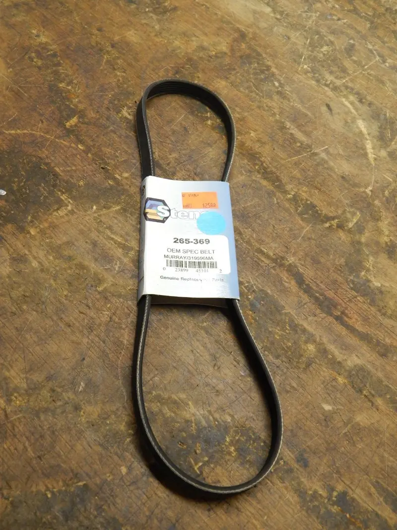 Murray Replacement Drive Belt – Part 319596Ma (Crosses 265–369) 1