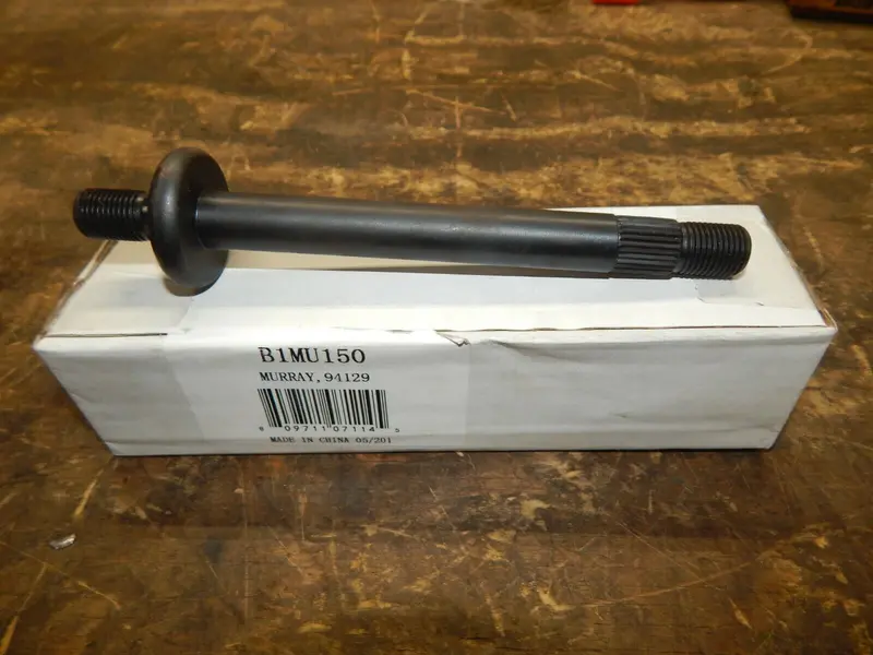 Murray Spindle Shaft – Cross-Reference Numbers: 94129 & B1Mu150 1