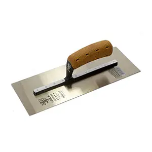 Nela Chrome Stainless Steel 14" × 4.75" Trowel With Cork Handle 1