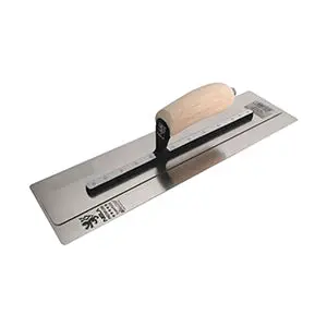 Nela Superflex 11" × 4.3" Stainless Steel Trowel With Solid Wood Handle 1