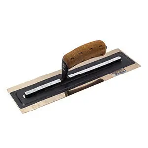 Nelaflex Ii 16" X 4.3" Gold-Finished Stainless Steel Finishing Trowel 1
