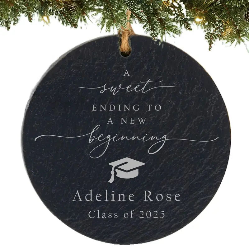 New Chapter Graduation Ornament – Sweet Ending, Fresh Start Theme 1