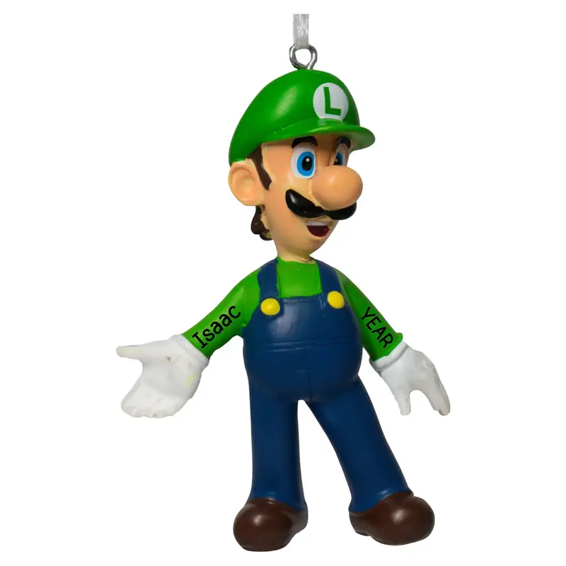 Nintendo Luigi Themed Christmas Ornament 1