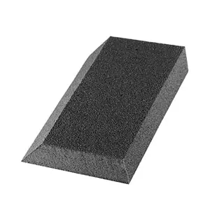 North Abrasives 3.5" × 5" × 1" Single-Angle Medium-Grit Drywall Sanding Sponge – 100 Per Pack 1