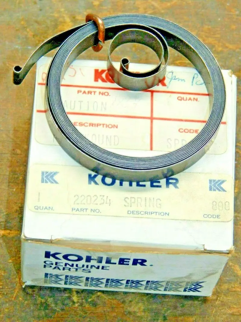 Nos Kohler Spring Rewind Assembly – Part #220234 1
