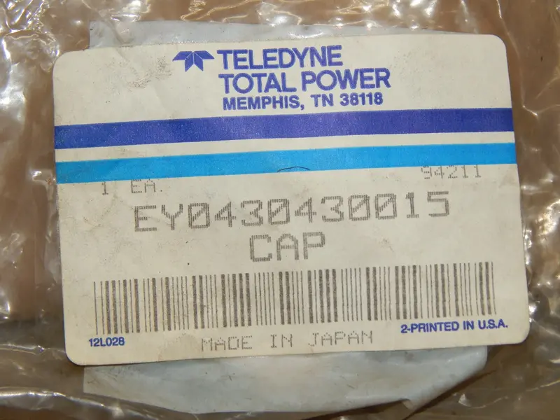Nos Wisconsin Robin Fuel Cap – Part Number Ey0430430015 1