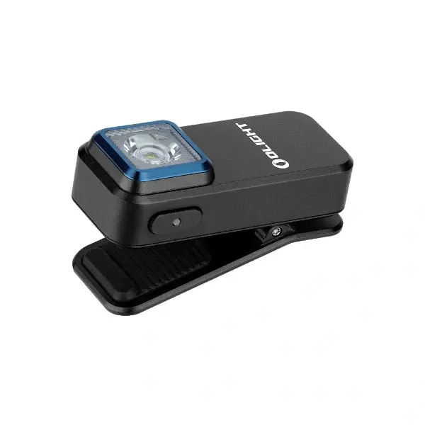 Olight Oclip Dual-Mode Clip Light – Classic Black (White + Red) 1