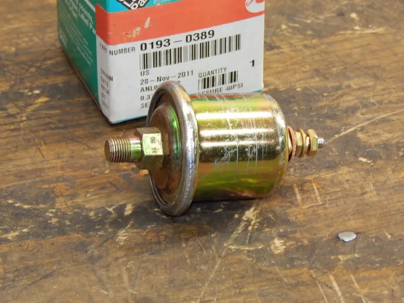 Onan 0193-0389 Oil Pressure Sender (40 Psi) 1