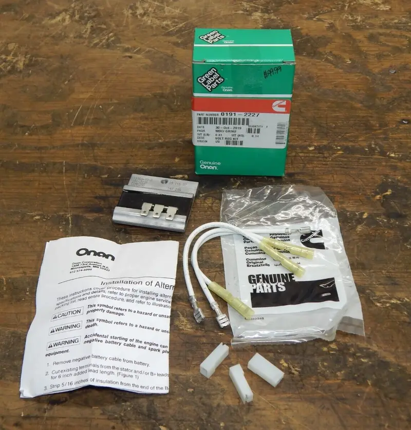 Onan Oem Voltage Regulator Kit – Compatible With Models Using Part #0191-2227 1