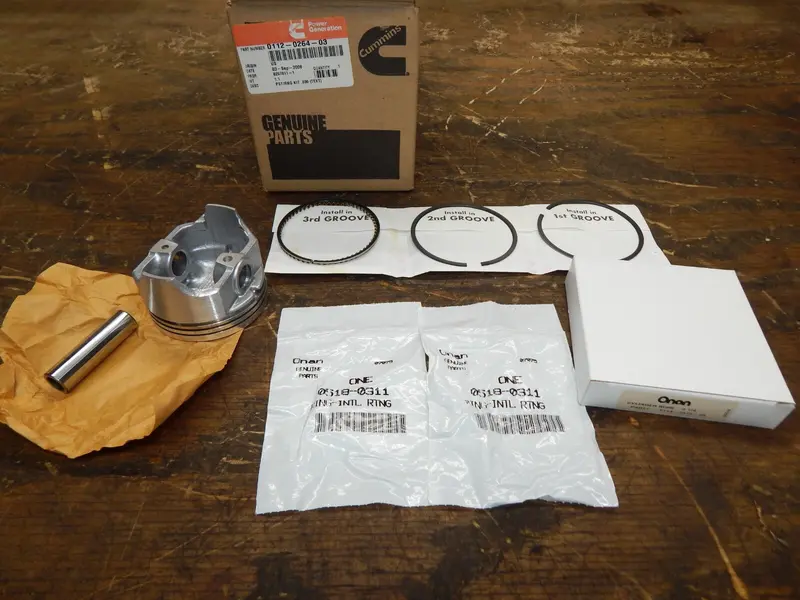 Onan Piston And Ring Kit – Oem Replacement For Cummins Onan Engines (#112-0264-03) 1