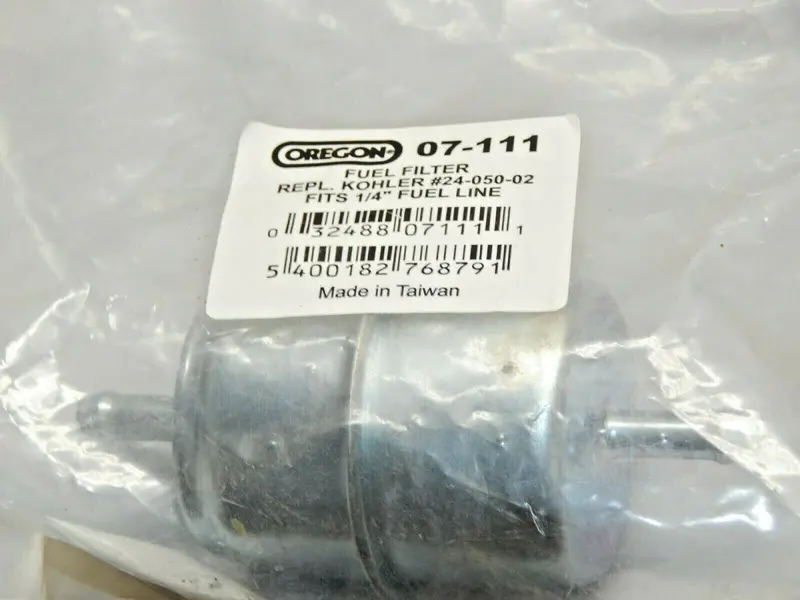 Oregon 07-111 Fuel Filter (10-Micron) – Compatible With Kohler Engines 1