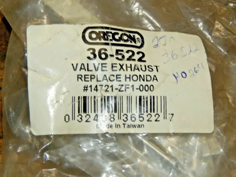 Oregon 36-522 Exhaust Valve For Honda Engines (Replaces 14721-Zf1-000) 1