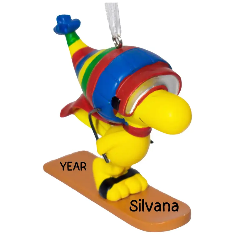 Peanuts Woodstock Custom Holiday Ornament 1
