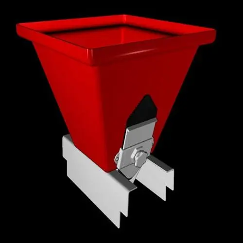 Pla-Cor Multi-Use Corner Bead Hopper System With Mounting Frame 1