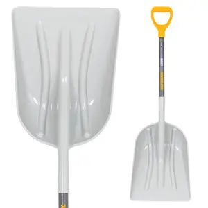 Poly #12 Scoop With D-Grip And Hardwood Handle 1