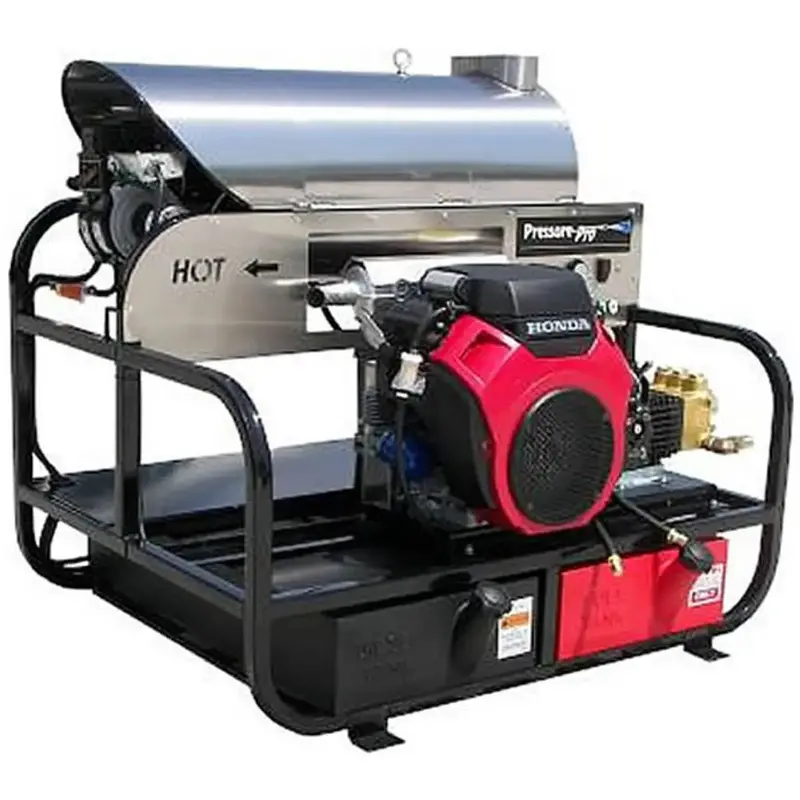Pressure Pro 8 Gpm @ 3500 Psi Hot Water Super Skid Washer – Skid-Mounted Powerhouse 1