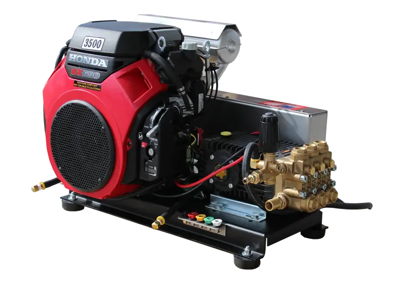 Pressure Pro 8 Gpm @ 3500 Psi Pressure Washer – Fuel-Tank-Free Skid Model (S/Vb8030Hgea406) 1